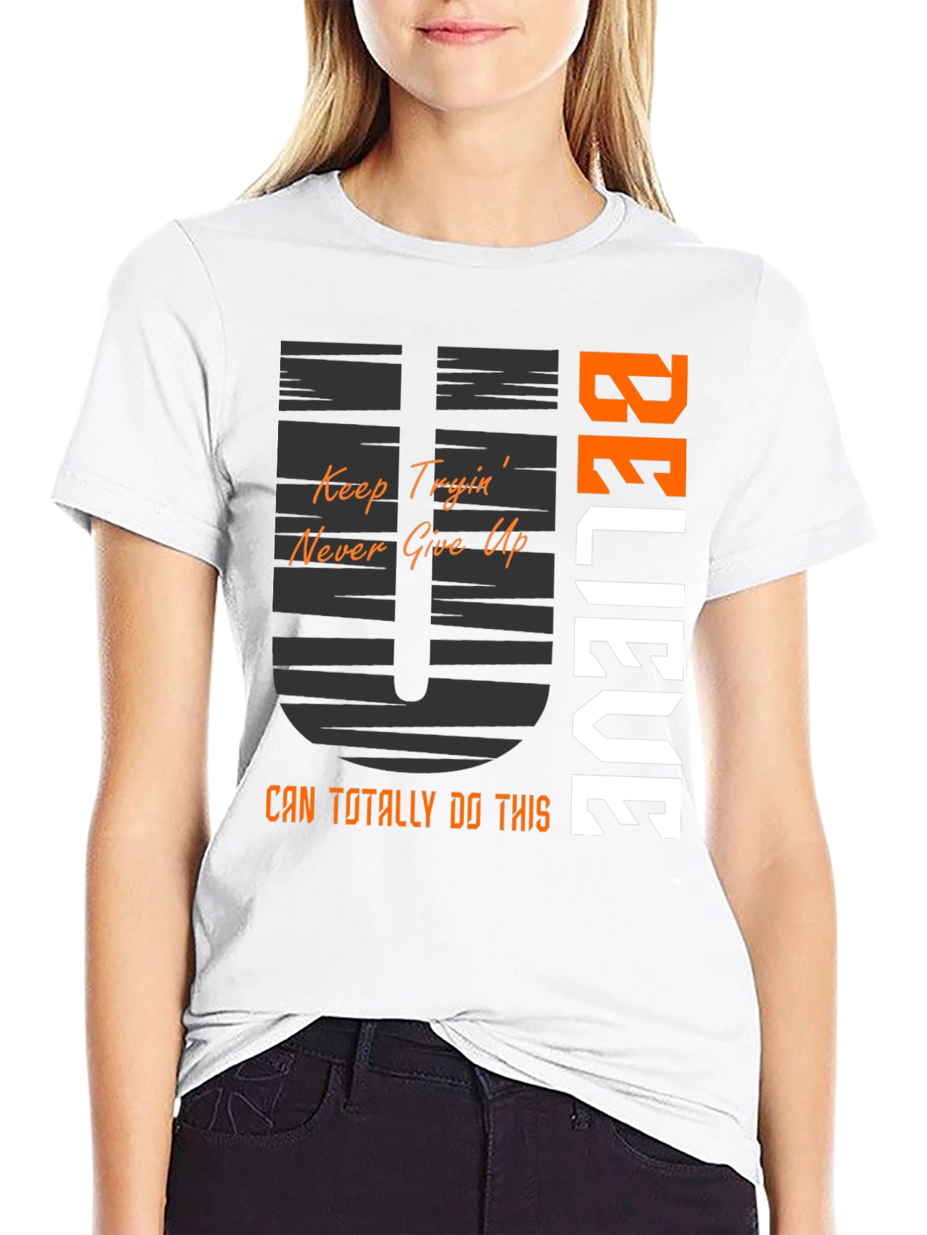 Believe Graphic Tee - Motivational T-Shirt