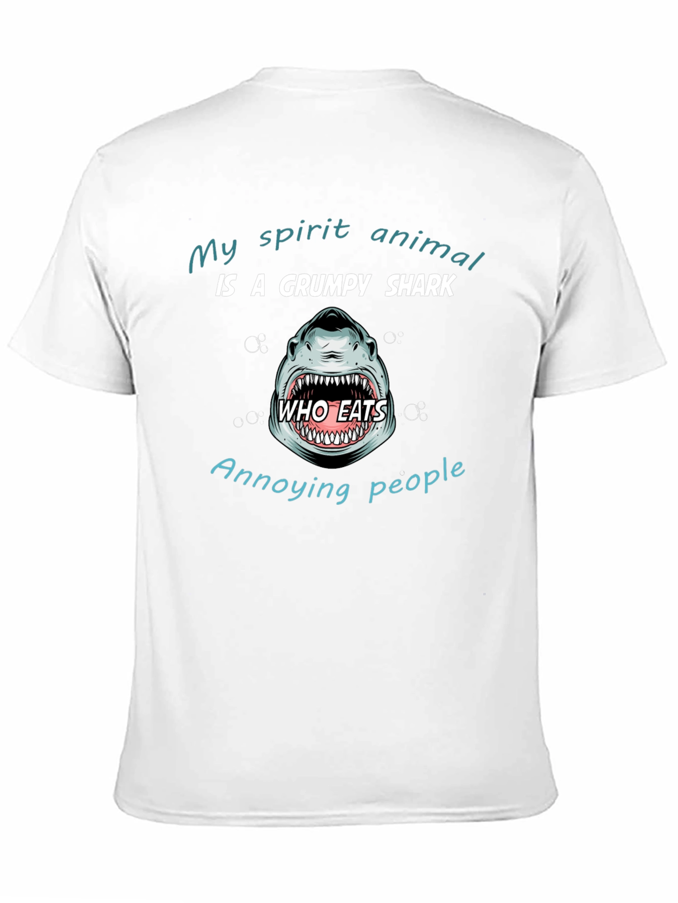 Grumpy Shark Graphic T-Shirt