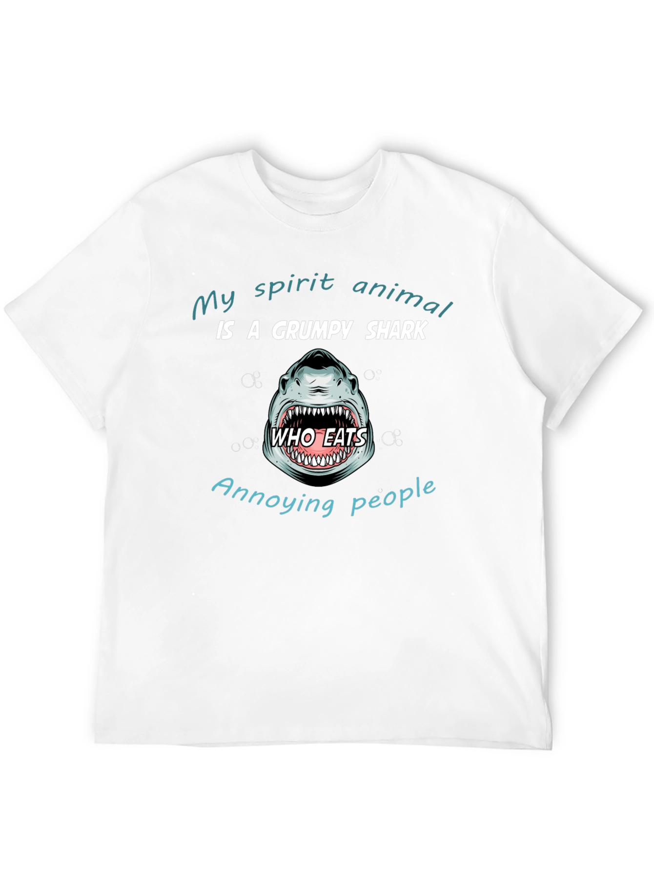 Grumpy Shark Graphic T-Shirt
