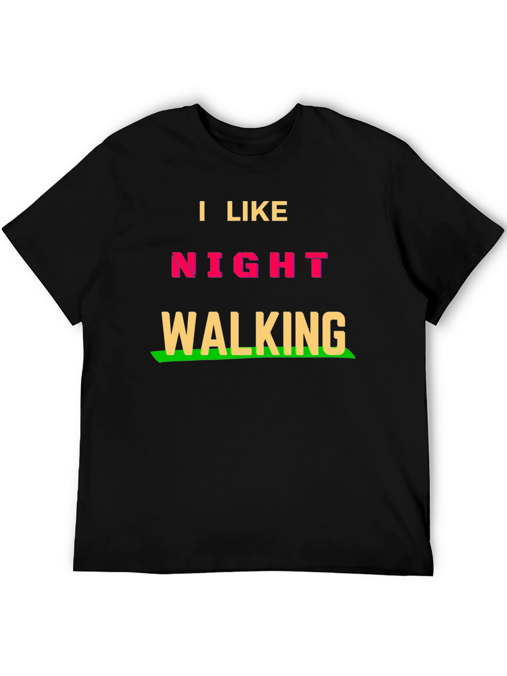 I Like Night Walking T-Shirt - Fun Novelty Tee