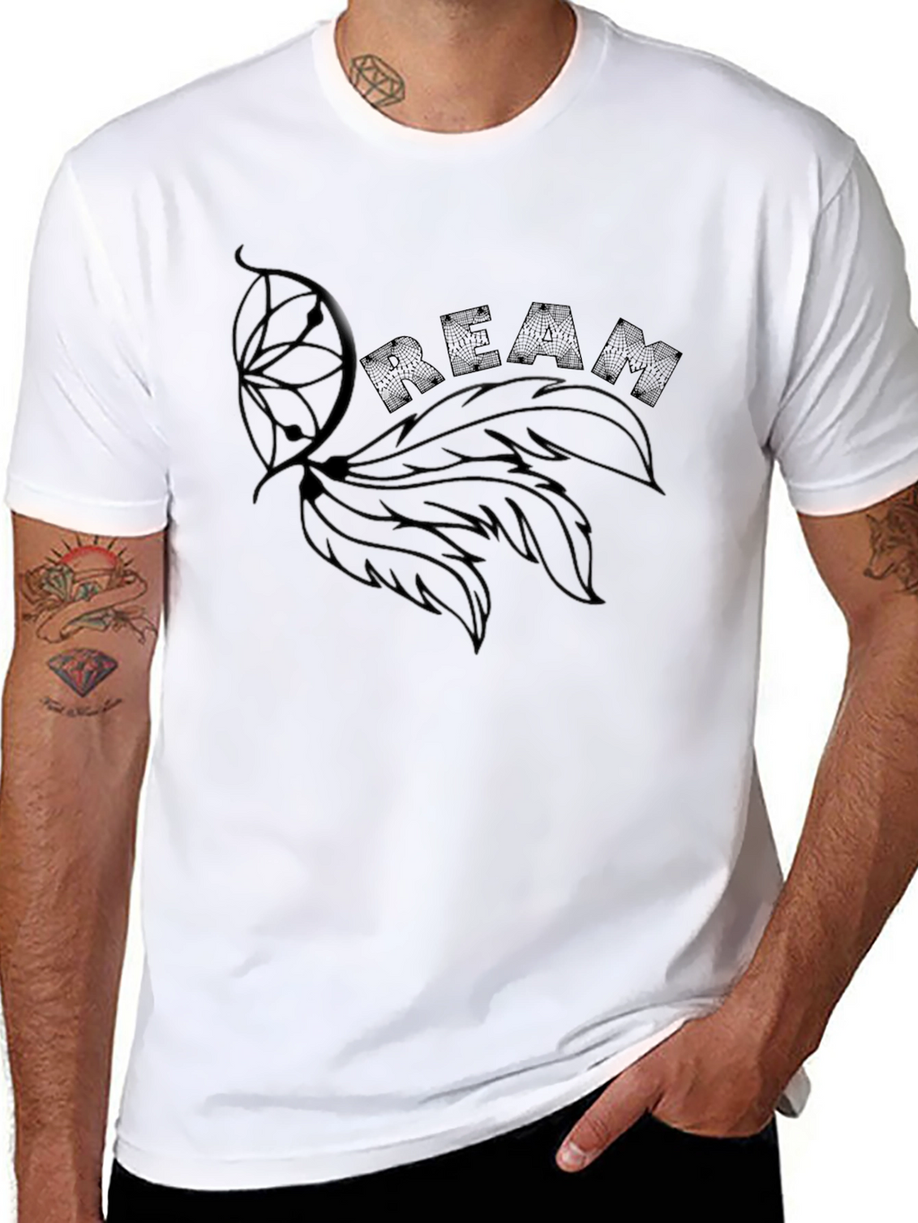 Dreamcatcher Black T-Shirt - Graphic Tee