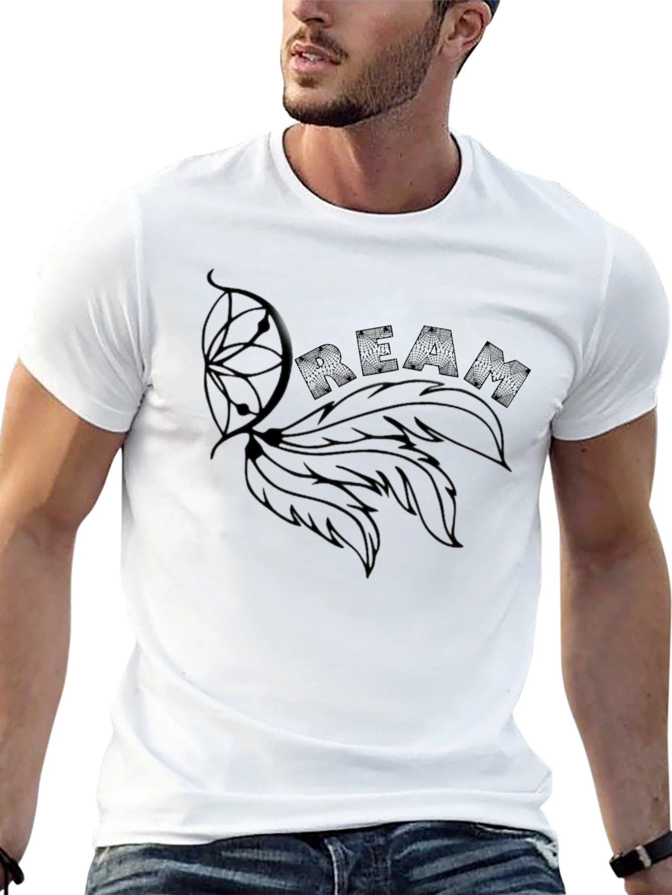 Dreamcatcher Black T-Shirt - Graphic Tee