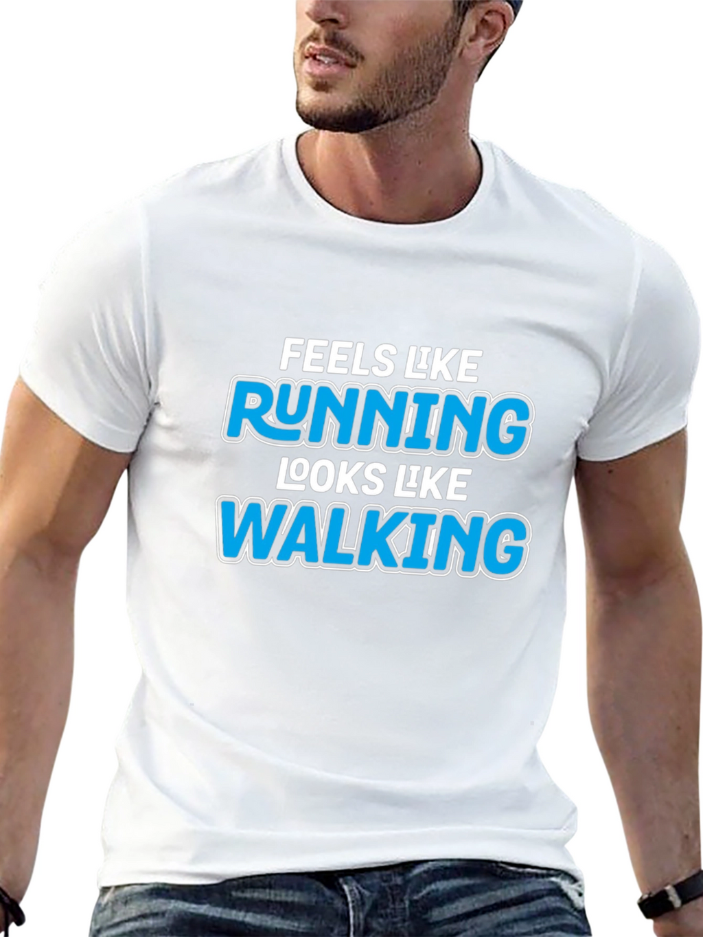 Funny Running/Walking Graphic Tee