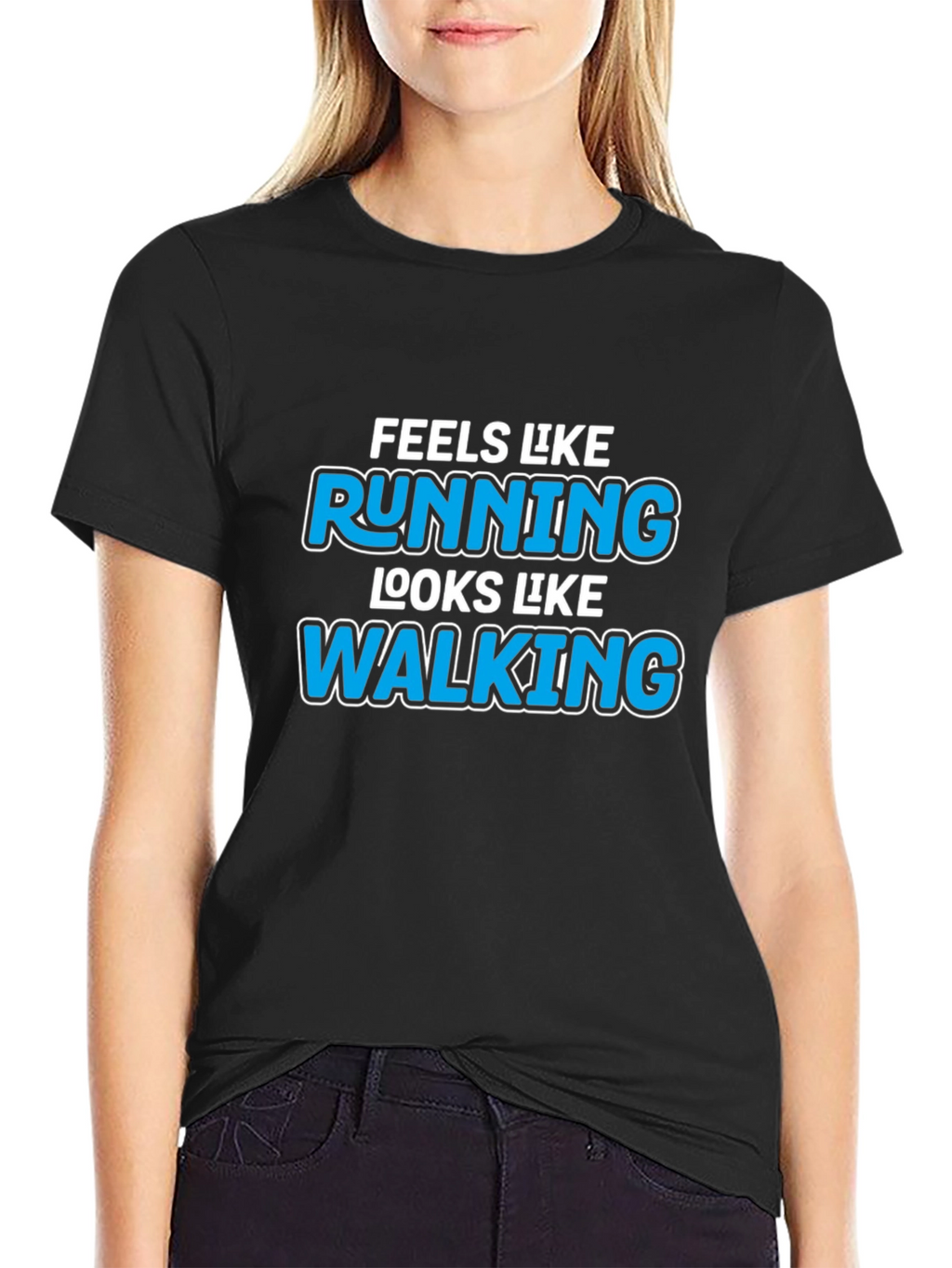 Funny Running/Walking Graphic Tee