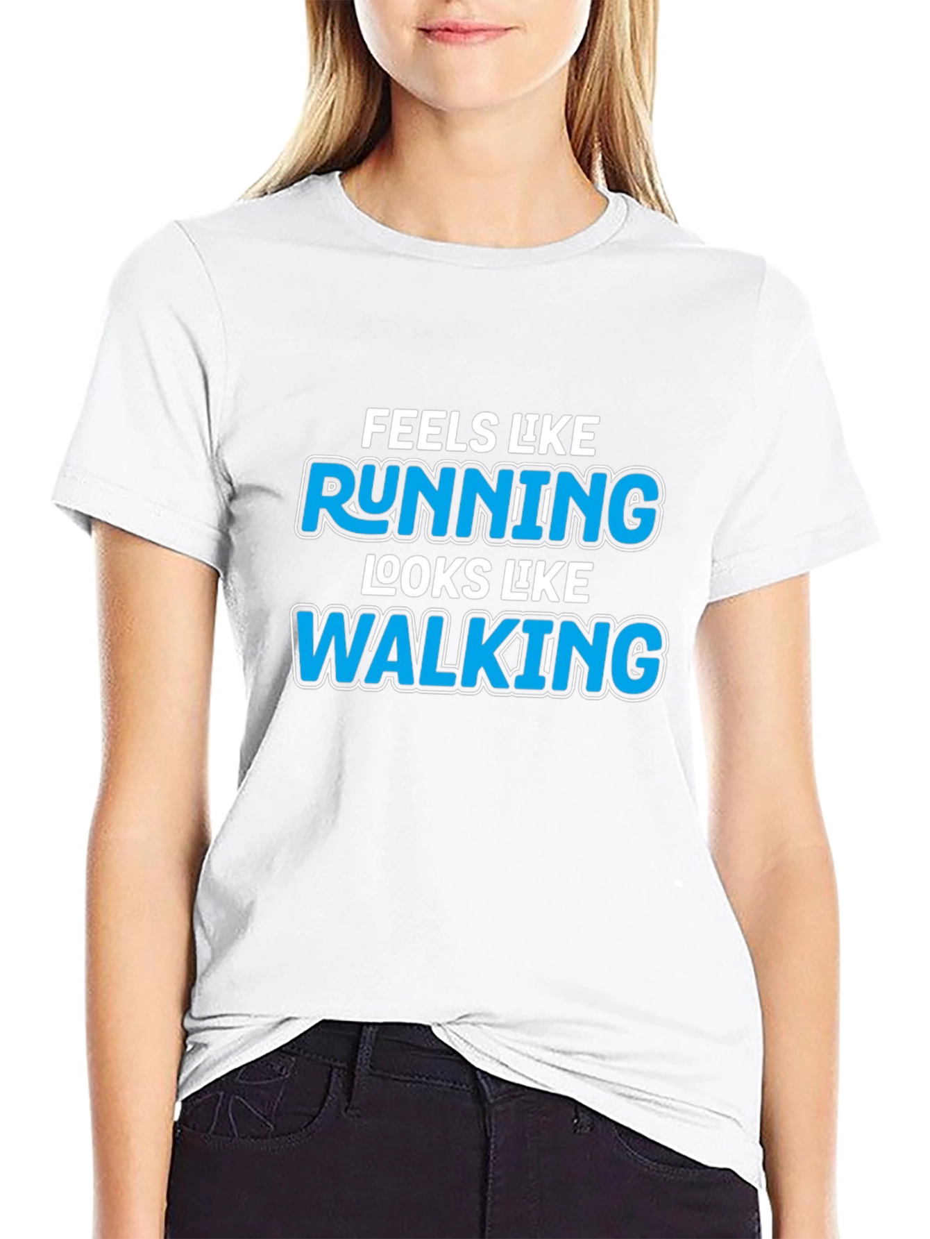 Funny Running/Walking Graphic Tee