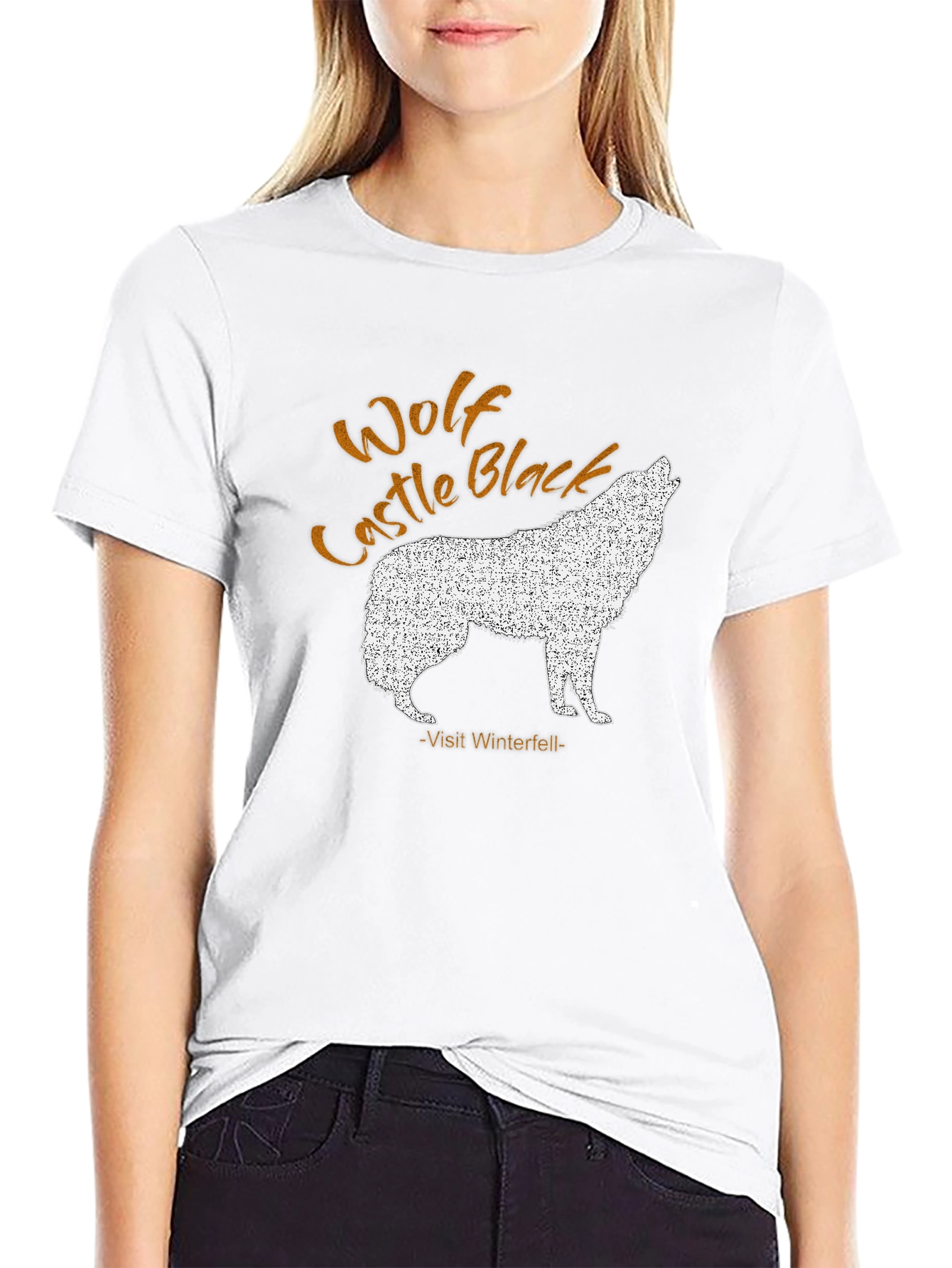 Wolf Castle Black Visit Winterfell T-Shirt