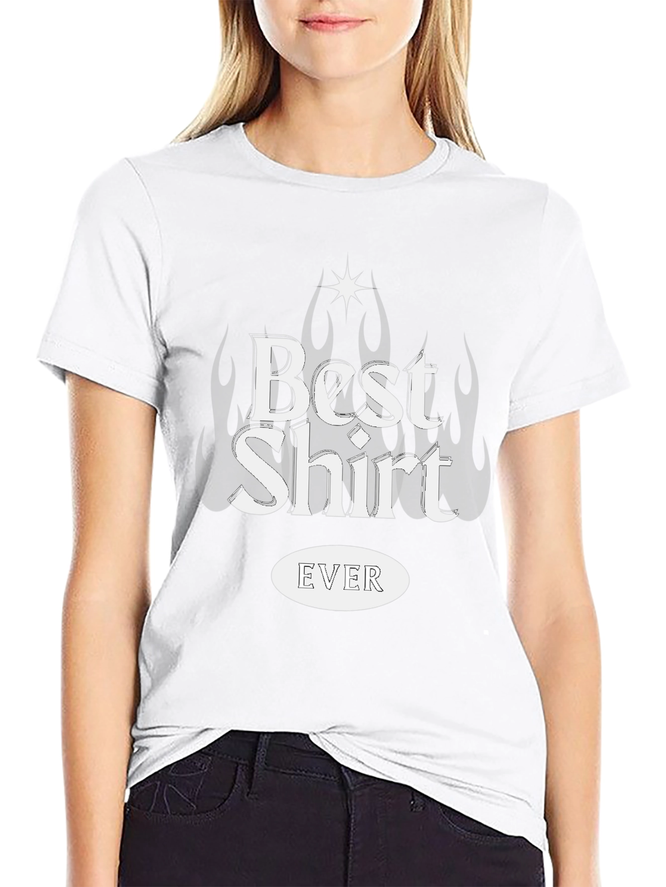 Best Shirt Ever - Graphic Print T-Shirt