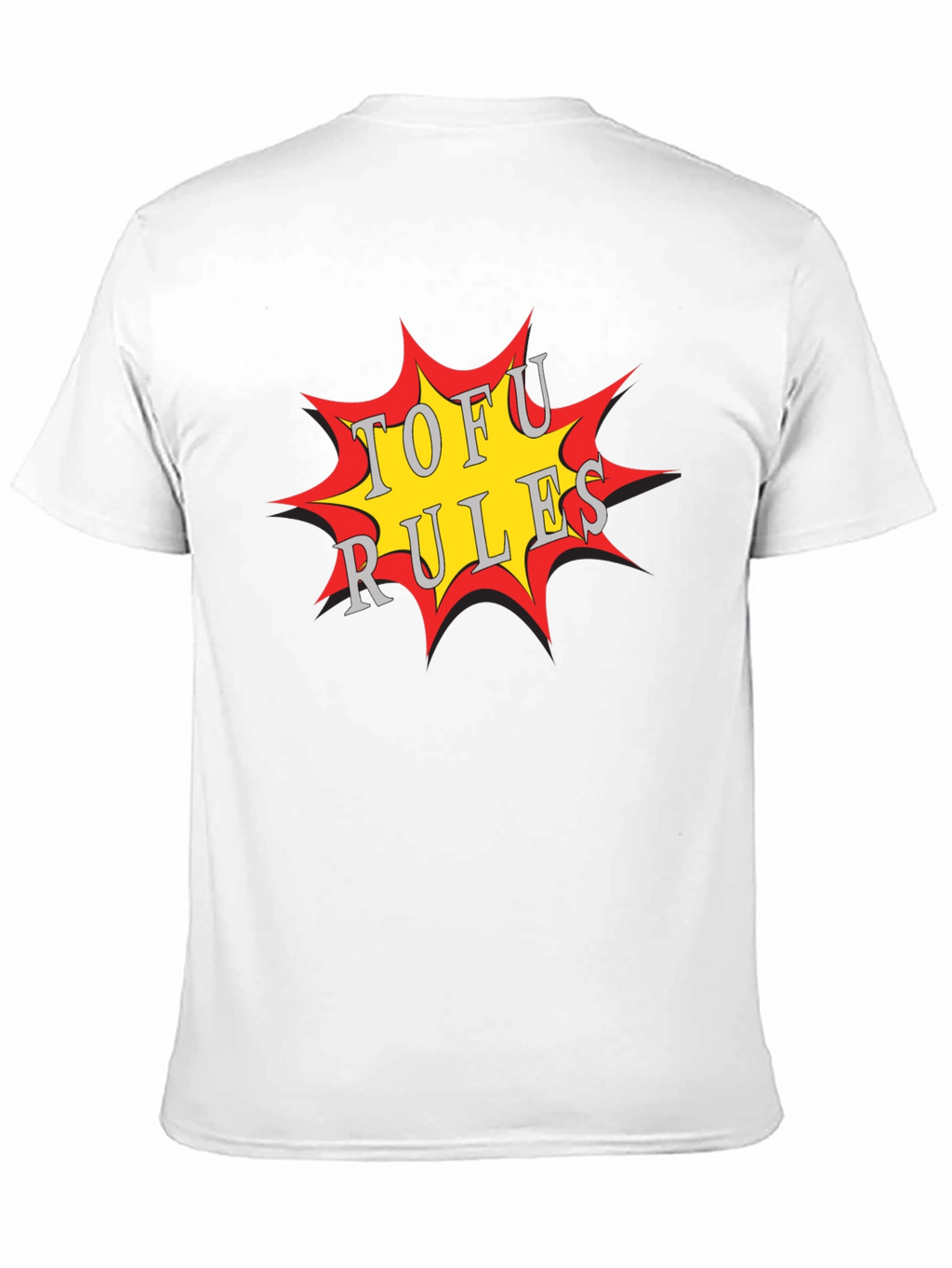 Tofu Rules Graphic Tee - Black Unisex T-Shirt