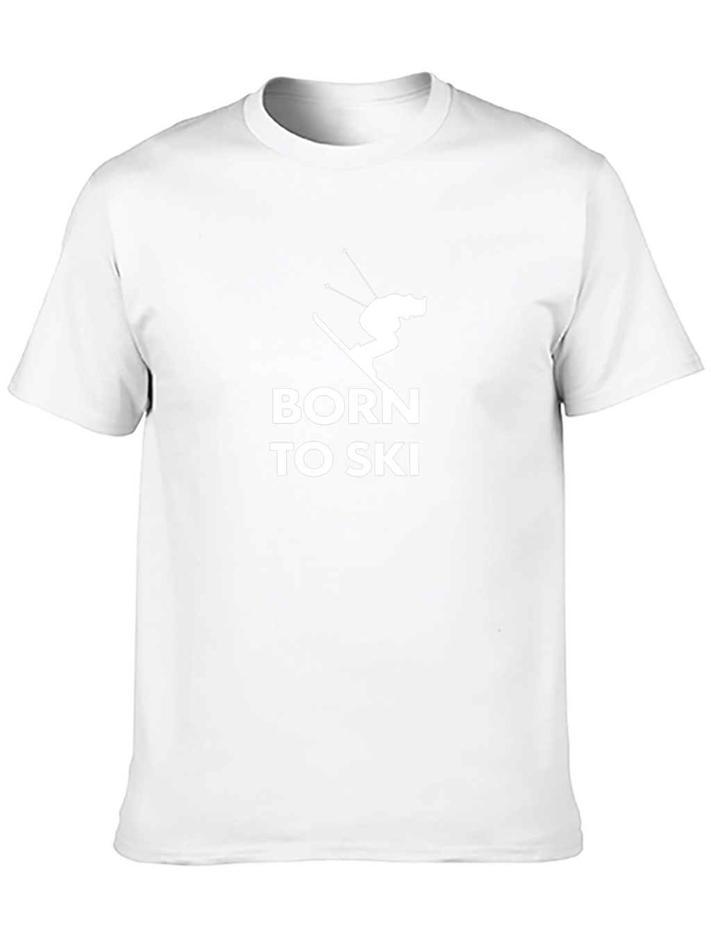 Born to Ski Graphic Tee - Black