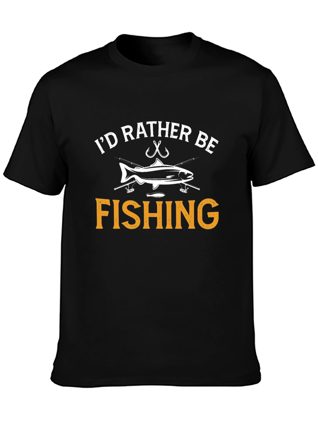 Fishing T-Shirt - Id Rather Be Fishing - Sportswear