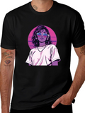Retro Wave T-Shirt - 80s Style Graphic Tee