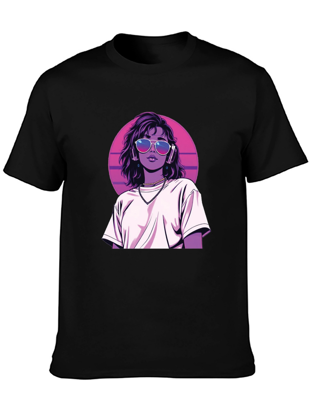 Retro Wave T-Shirt - 80s Style Graphic Tee