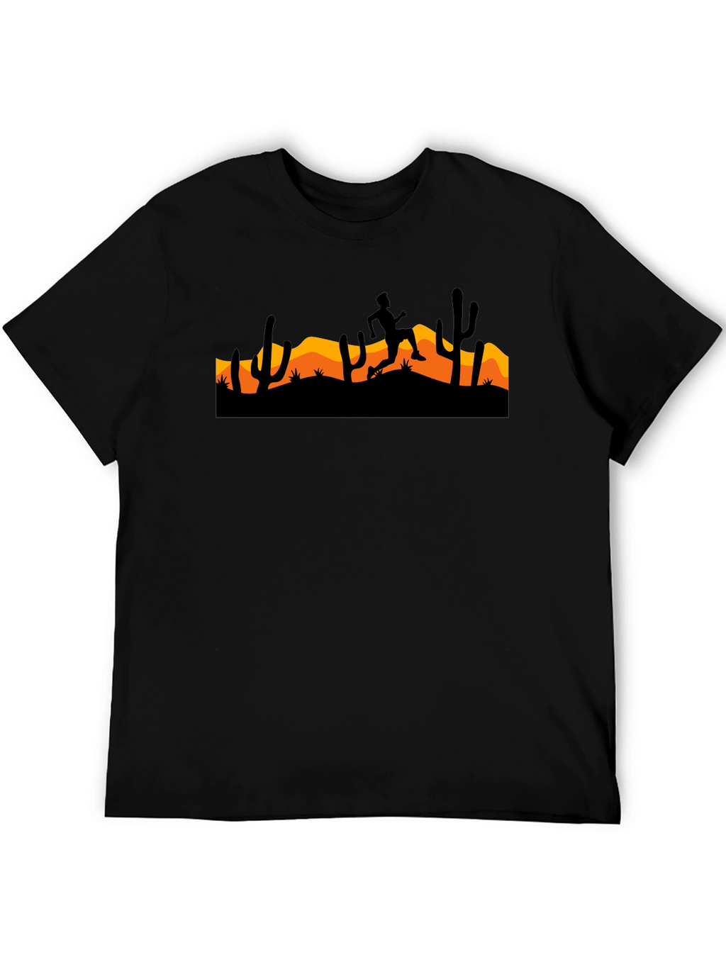 Desert Runner Black T-Shirt