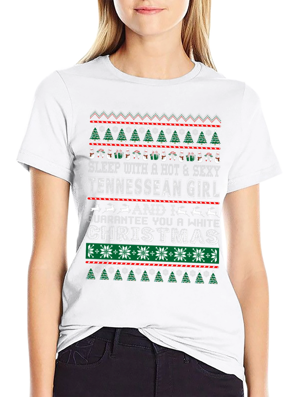 Tennessee Christmas Graphic T-Shirt