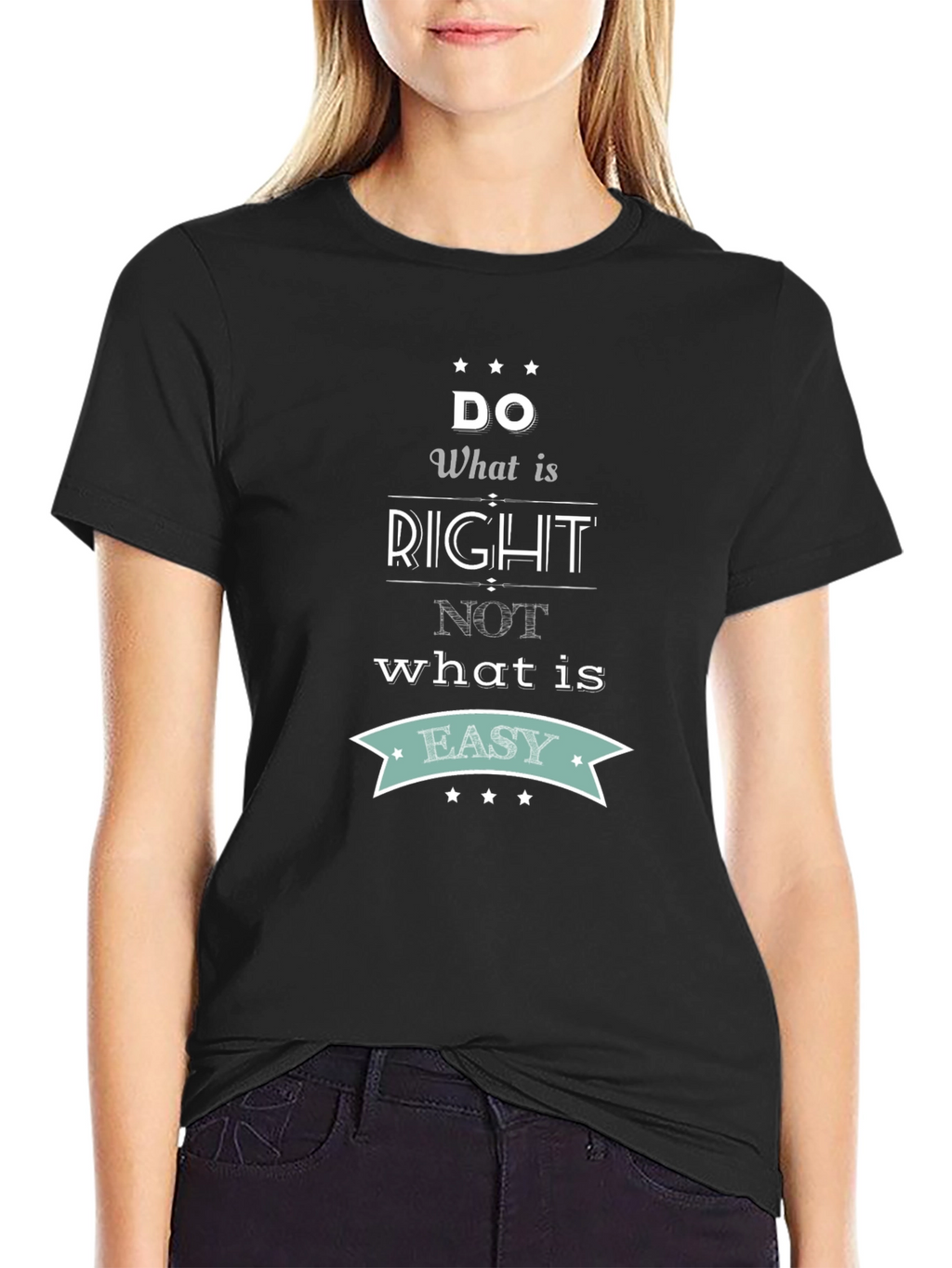 Inspirational Quote T-Shirt - Do What is Right