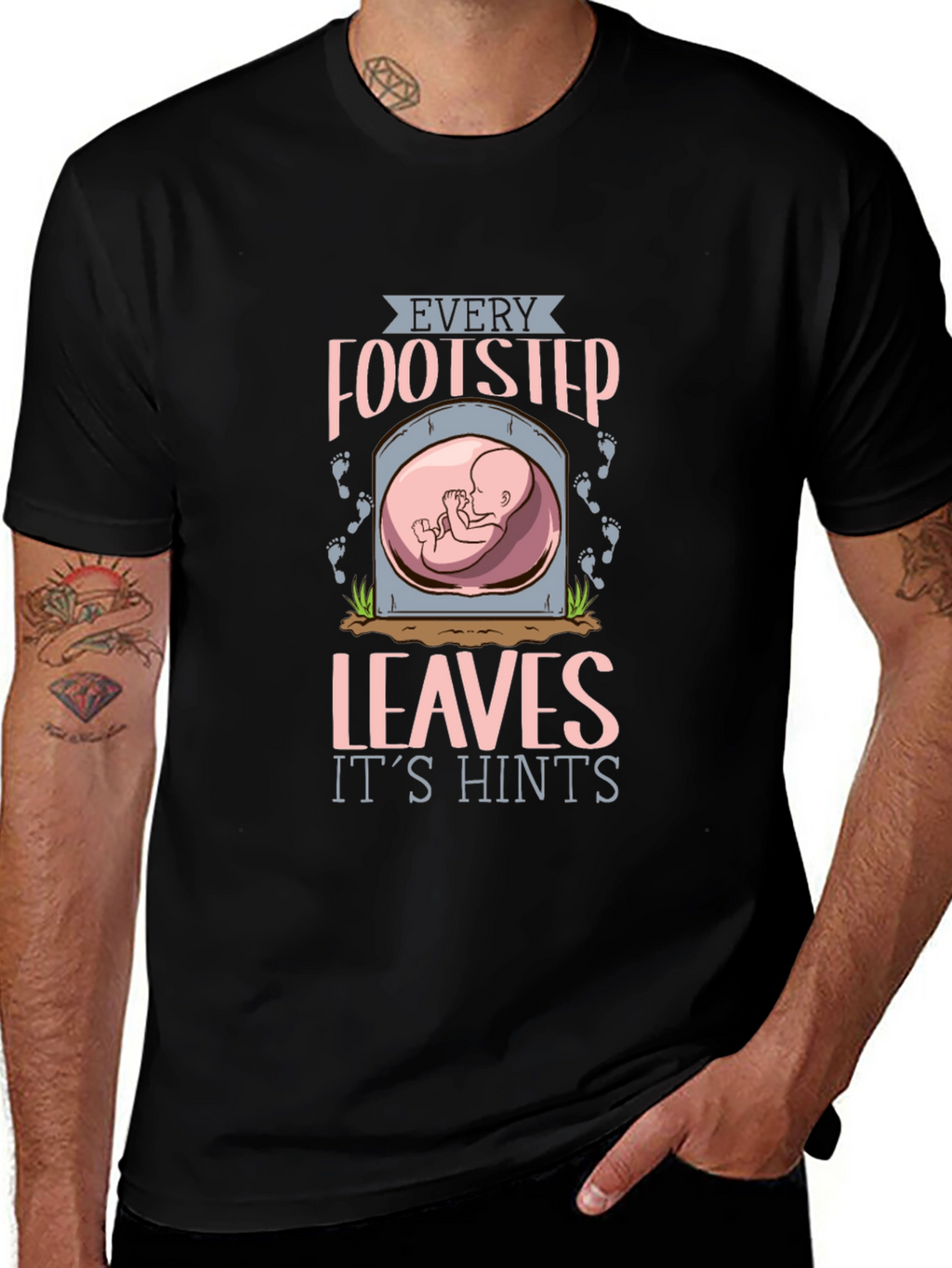 Every Footstep Leaves Its Hints T-Shirt