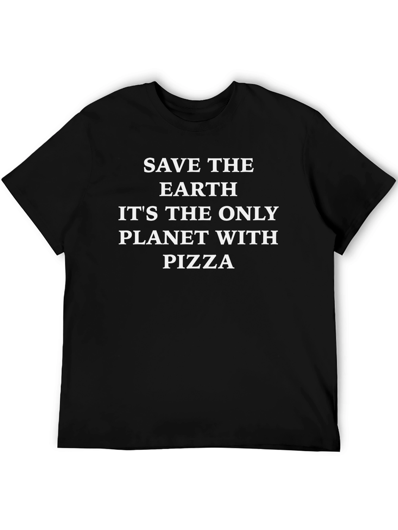 Save Earth Pizza T-Shirt