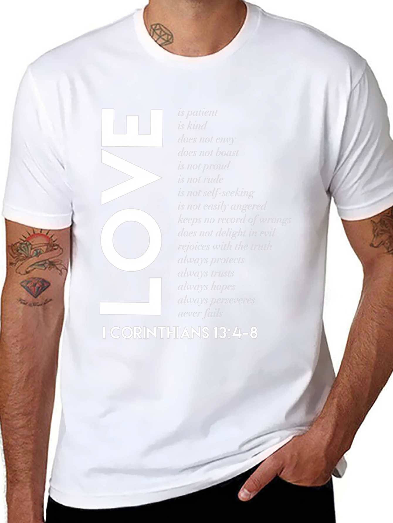 Love is Patient T-Shirt - Christian Scripture Tee