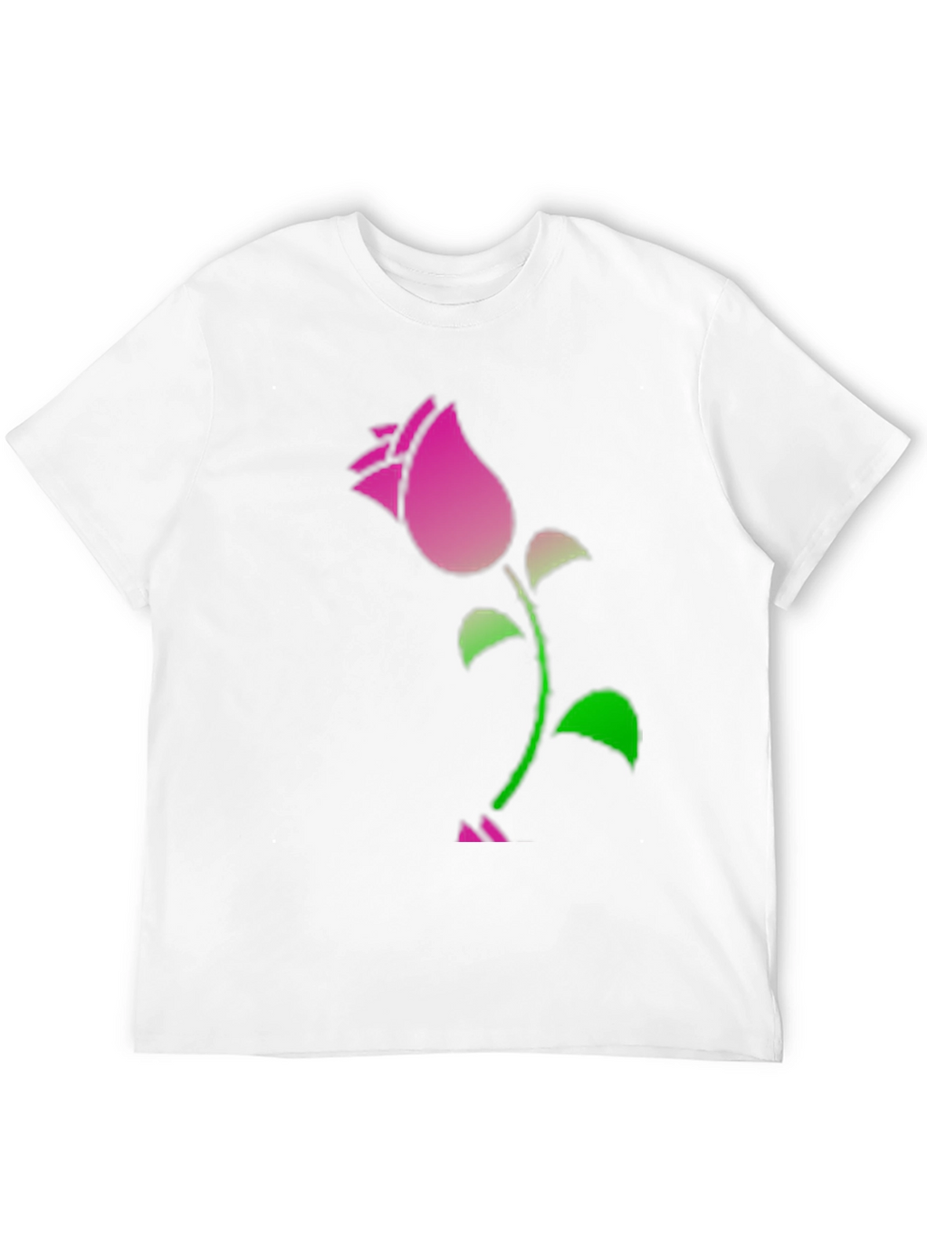 Rose Graphic T-Shirt - Casual Style