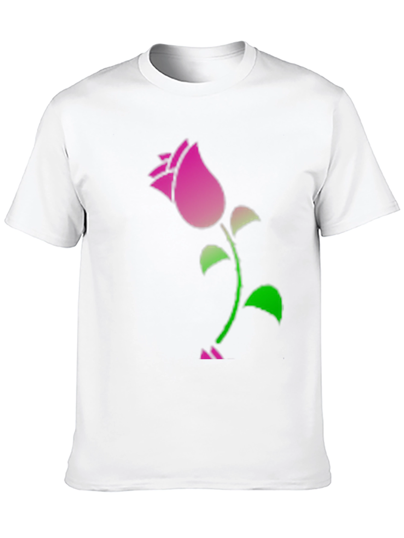 Rose Graphic T-Shirt - Casual Style