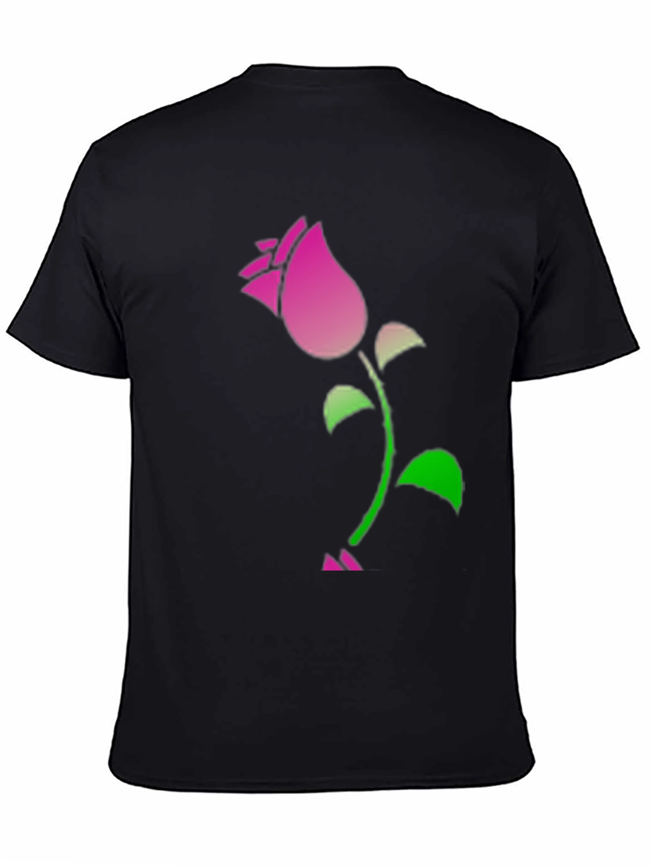 Rose Graphic T-Shirt - Casual Style