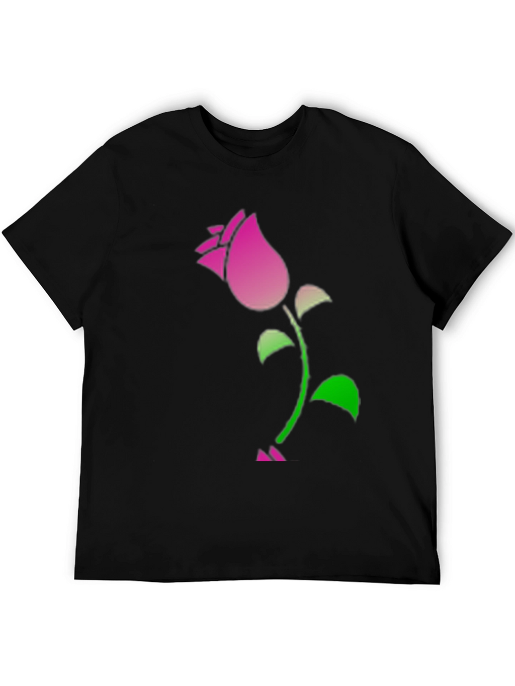 Rose Graphic T-Shirt - Casual Style