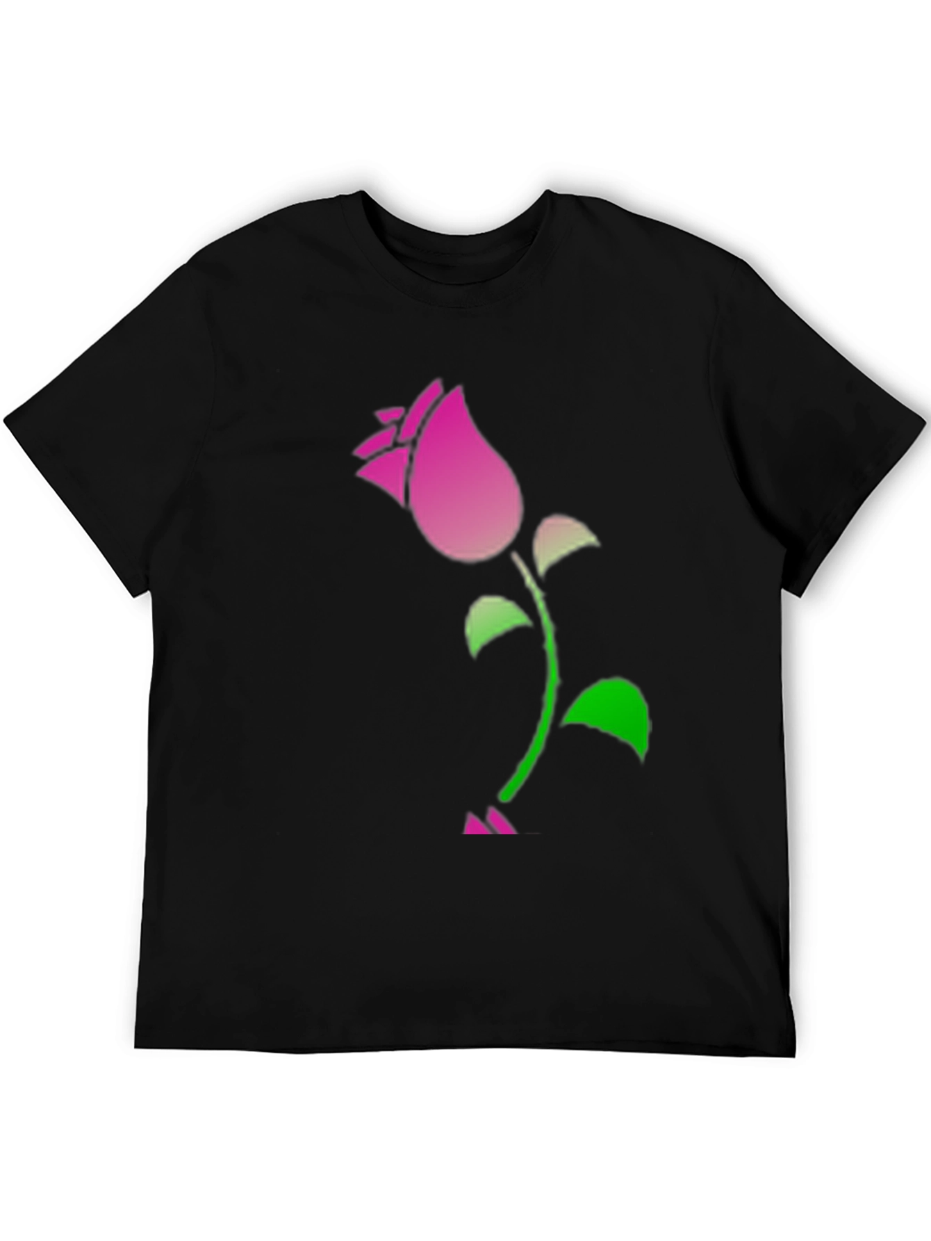 Rose Graphic T-Shirt - Casual Style