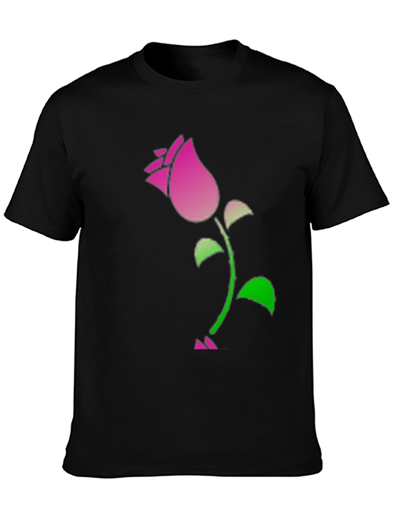 Rose Graphic T-Shirt - Casual Style