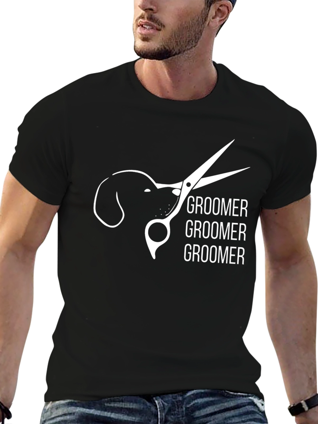 Dog Groomer T-Shirt - Stylish Pet Care Apparel