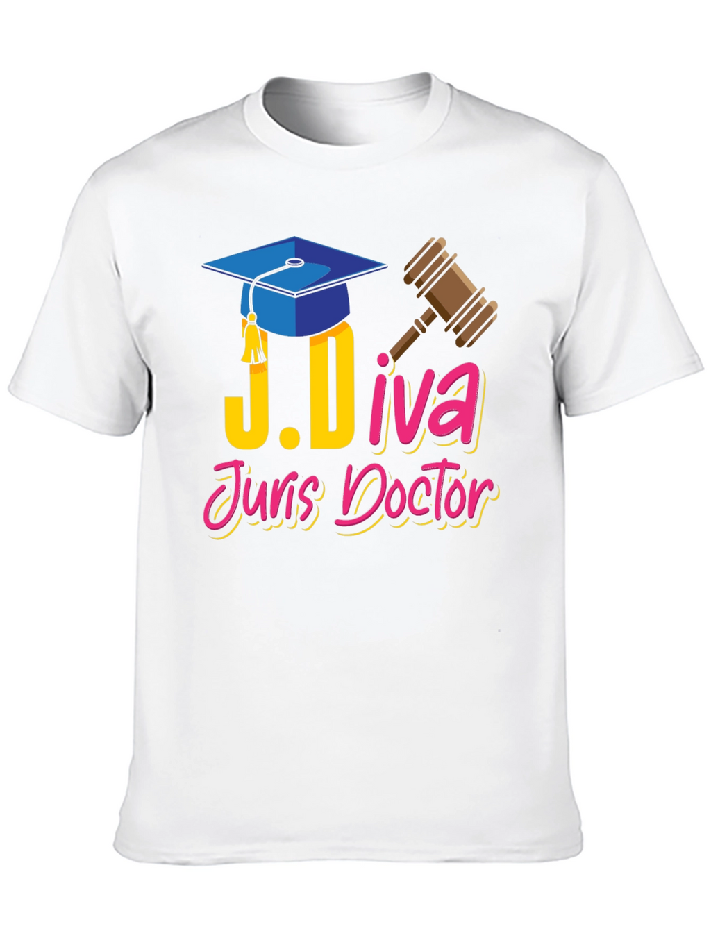 J.Diva Juris Doctor Black T-Shirt