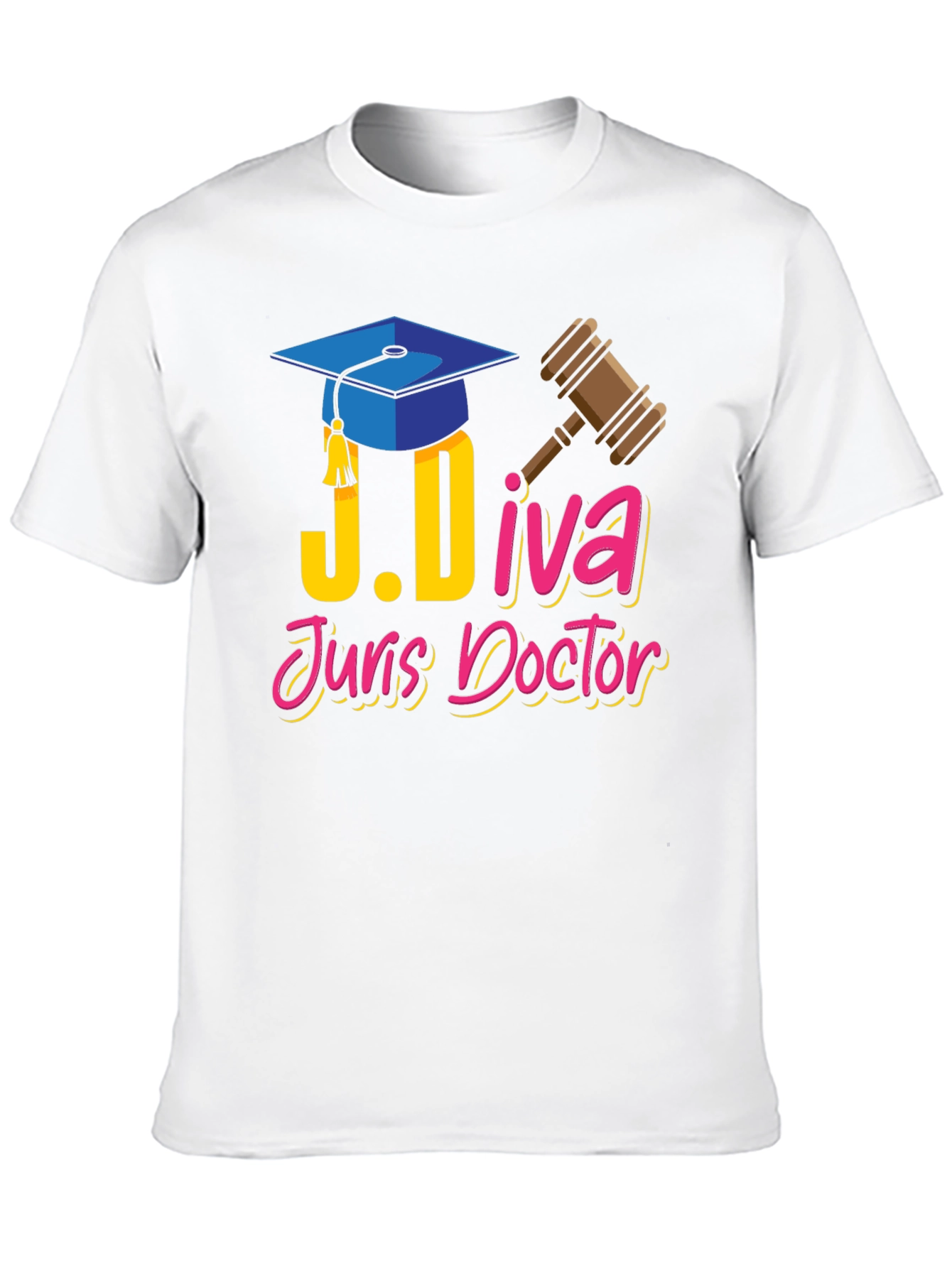 J.Diva Juris Doctor Black T-Shirt
