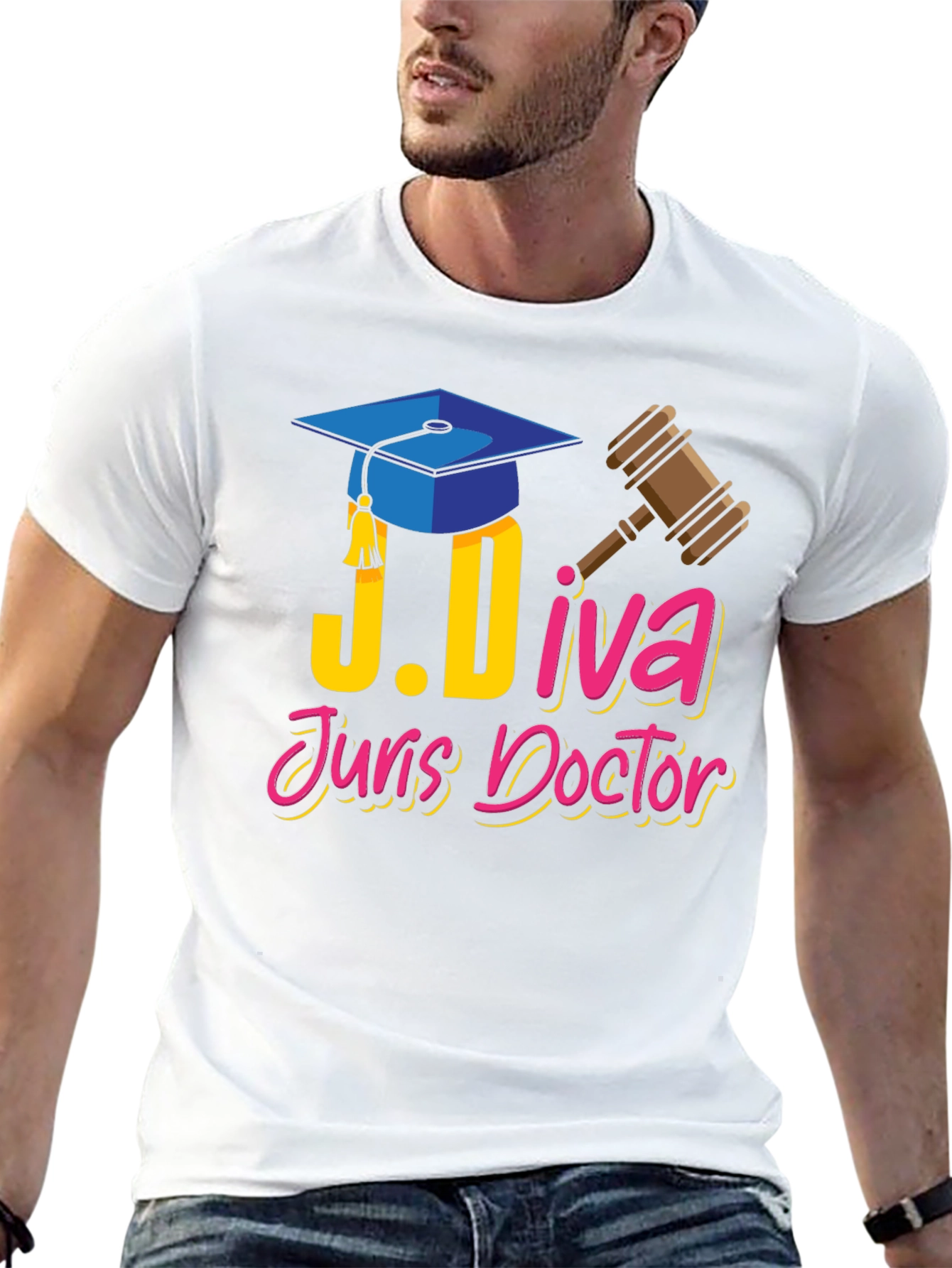 J.Diva Juris Doctor Black T-Shirt