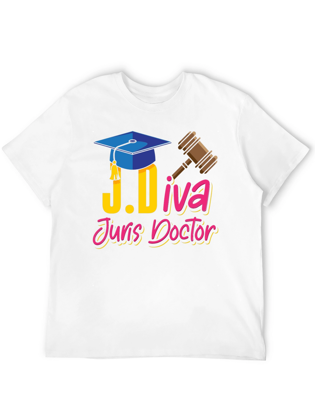 J.Diva Juris Doctor Black T-Shirt
