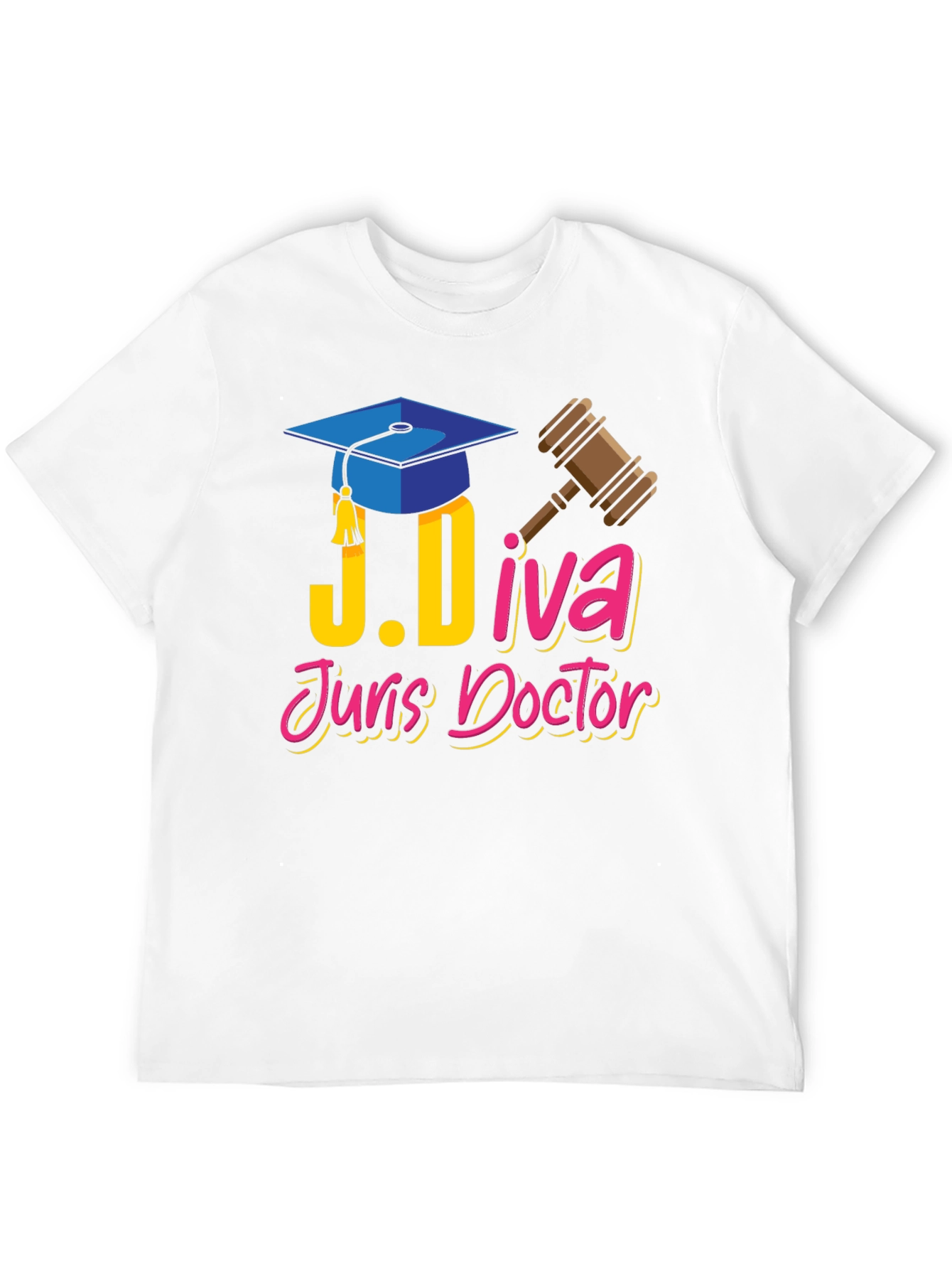J.Diva Juris Doctor Black T-Shirt