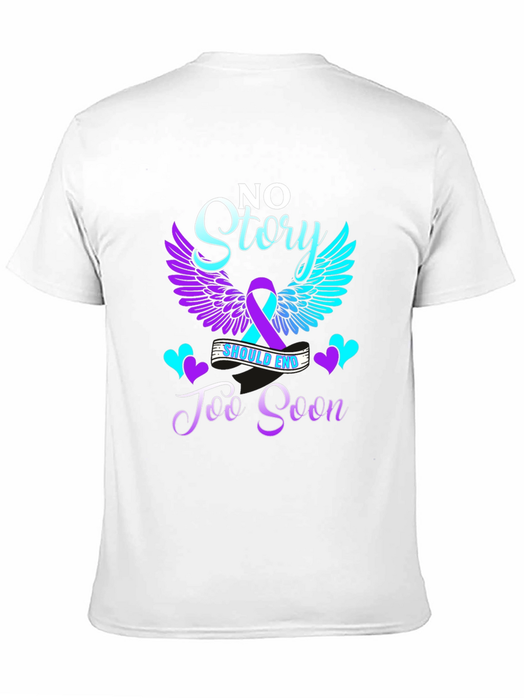 No Story Too Soon Awareness Graphic Tee