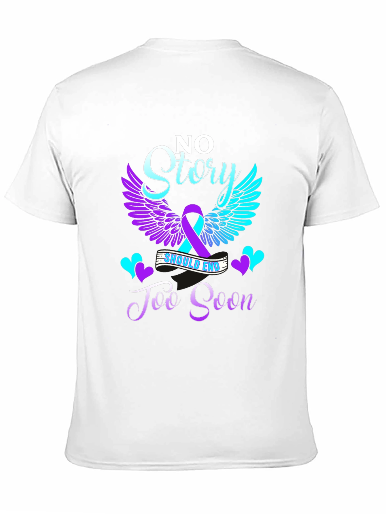 No Story Too Soon Awareness Graphic Tee