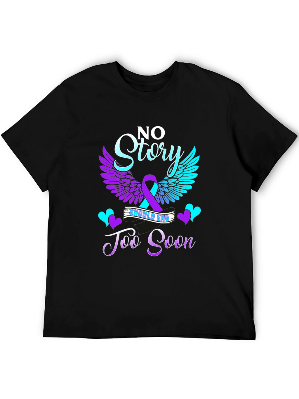 No Story Too Soon Awareness Graphic Tee