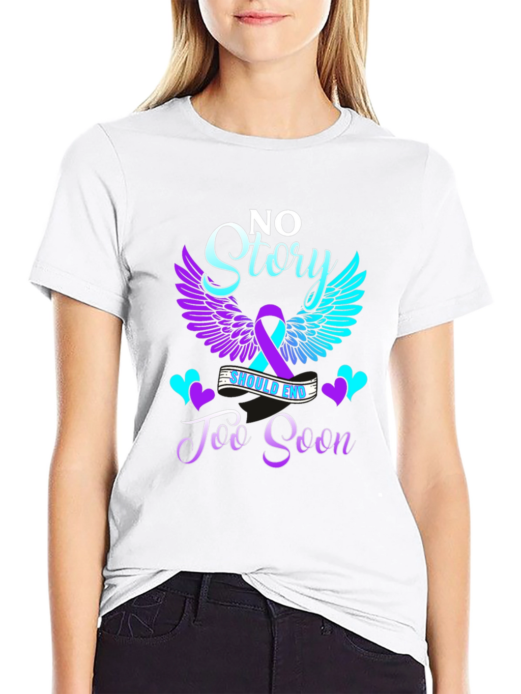 No Story Too Soon Awareness Graphic Tee