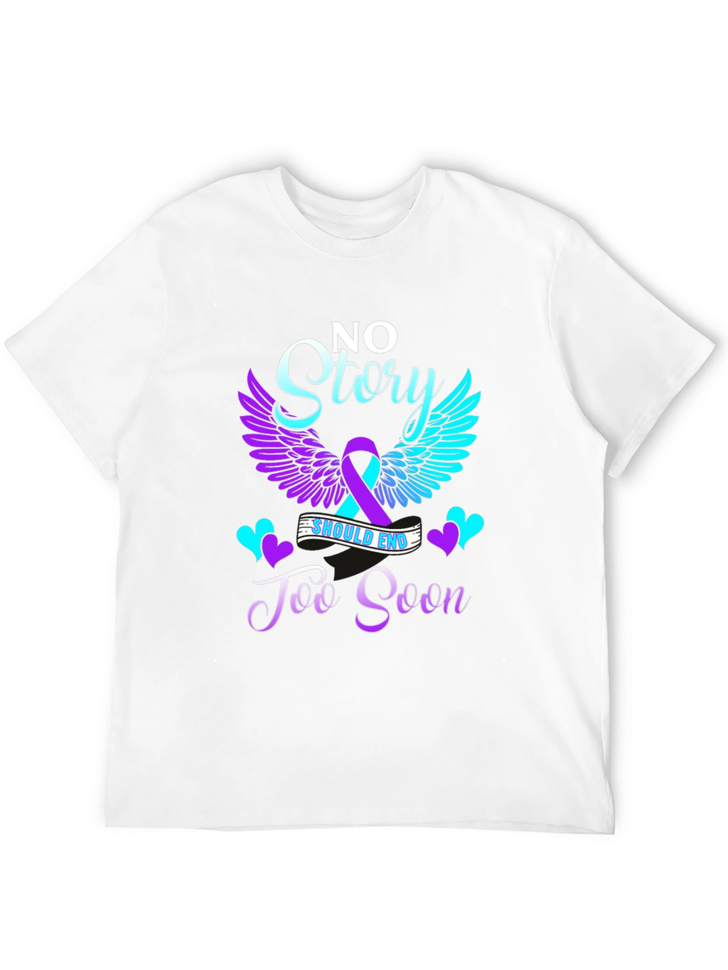 No Story Too Soon Awareness Graphic Tee