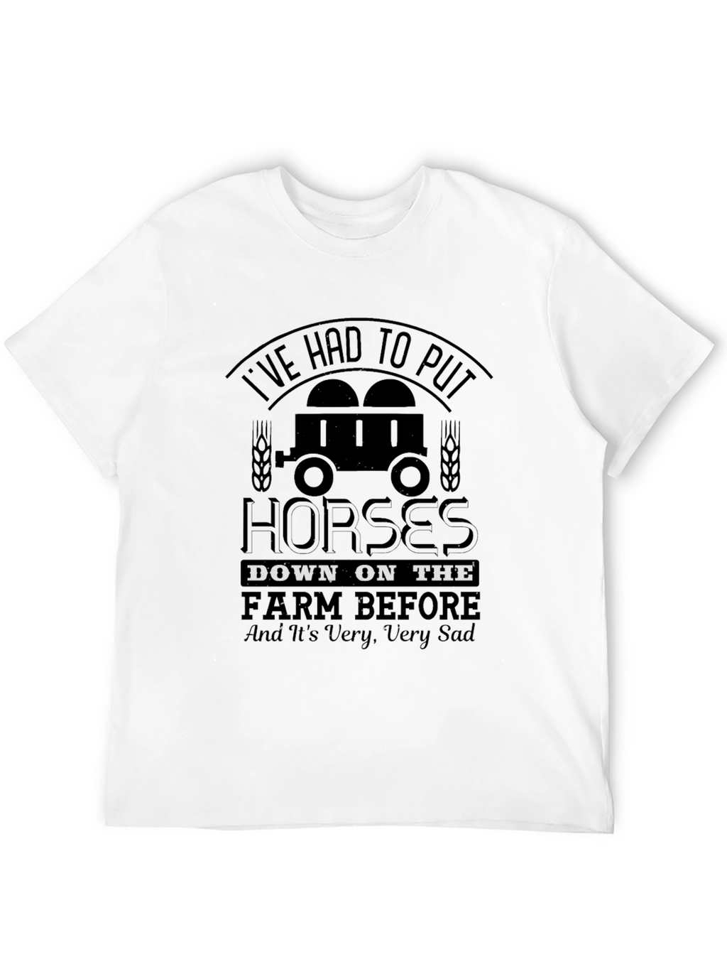 Horses Down on the Farm Graphic Tee