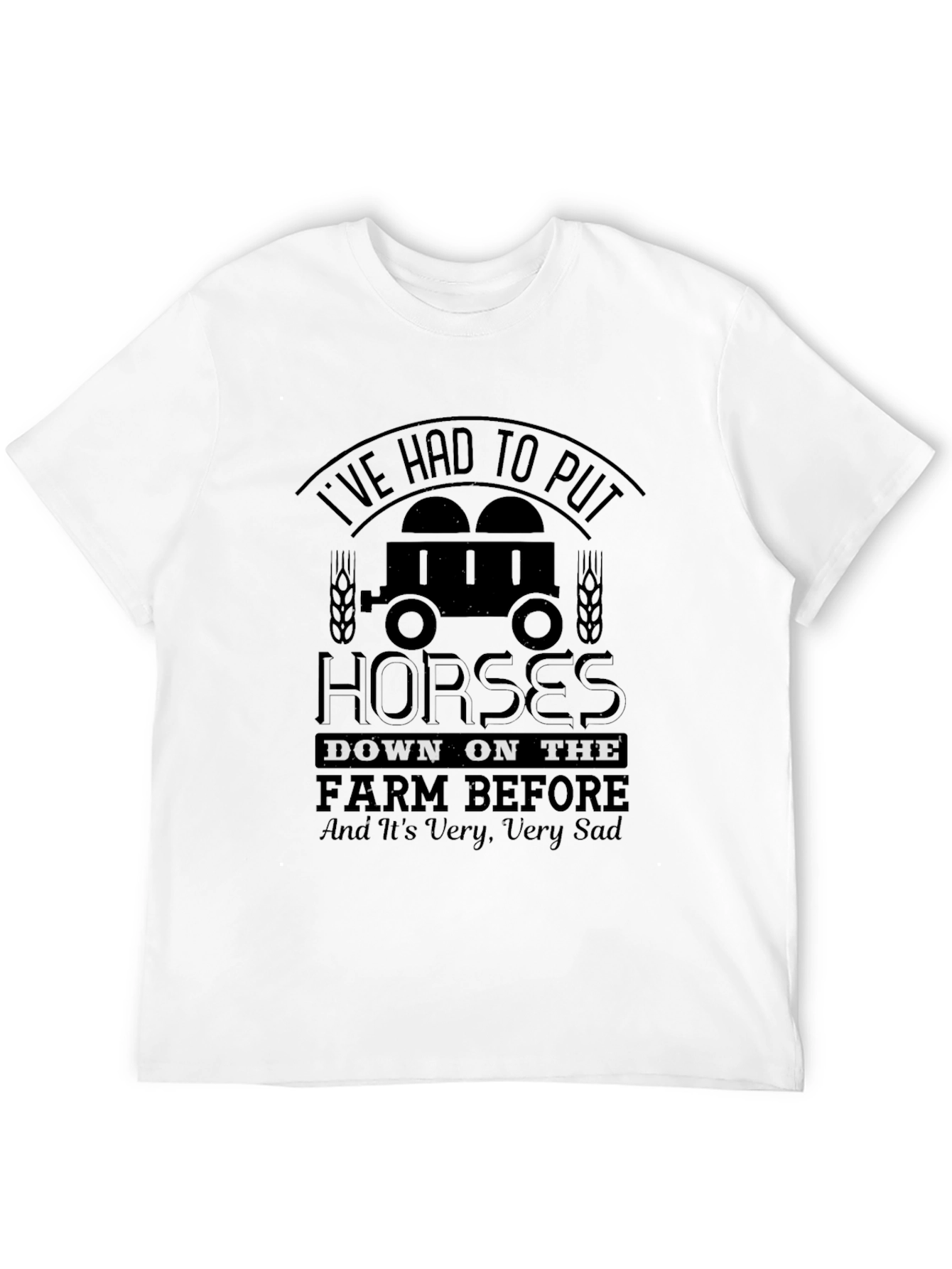 Horses Down on the Farm Graphic Tee