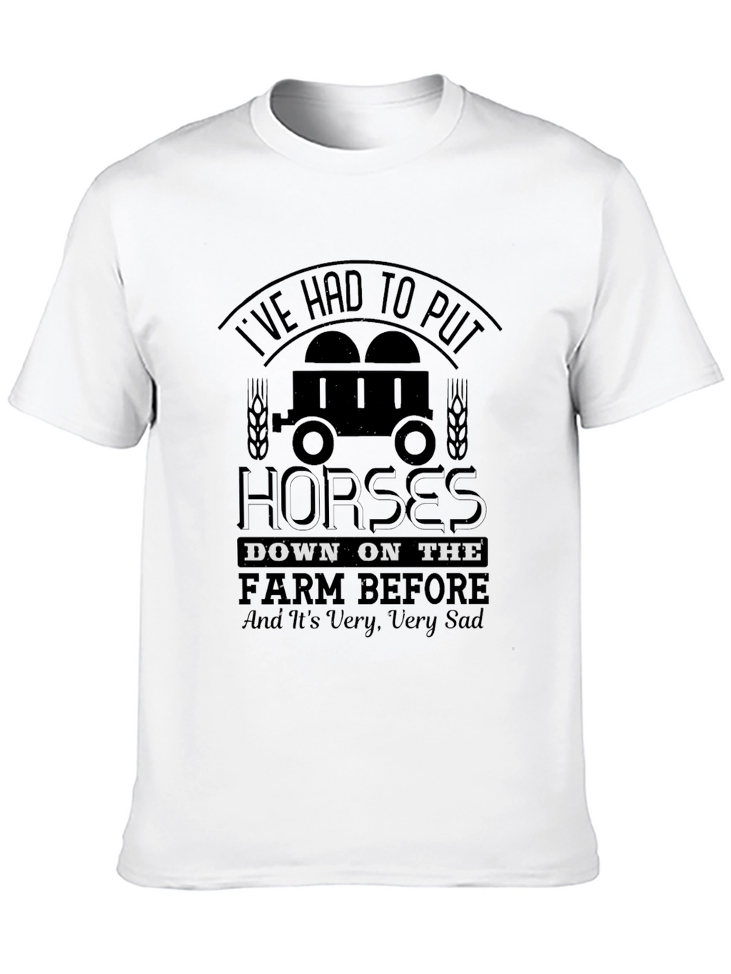 Horses Down on the Farm Graphic Tee