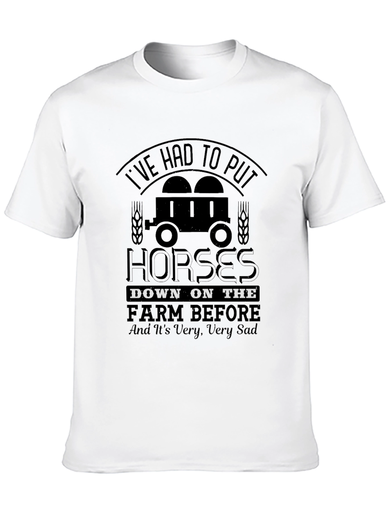 Horses Down on the Farm Graphic Tee