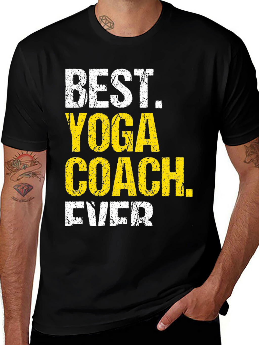 Best Yoga Coach Ever Graphic Tee