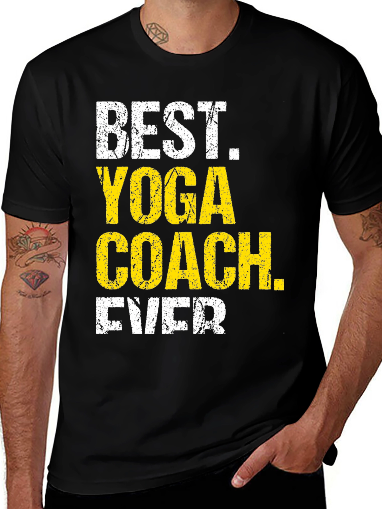 Best Yoga Coach Ever Graphic Tee
