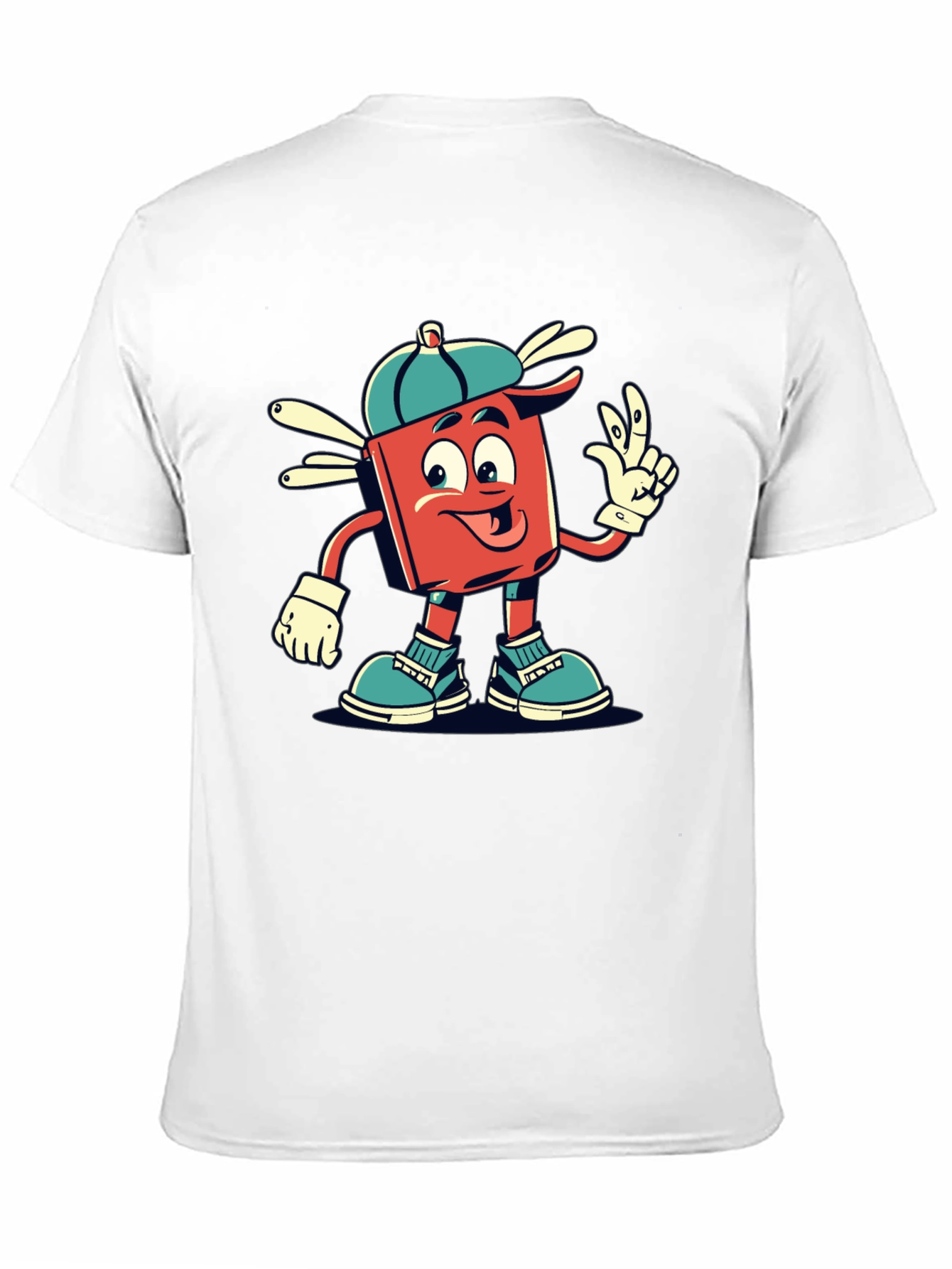 Retro Cartoon Graphic Tee - Cool Character Design