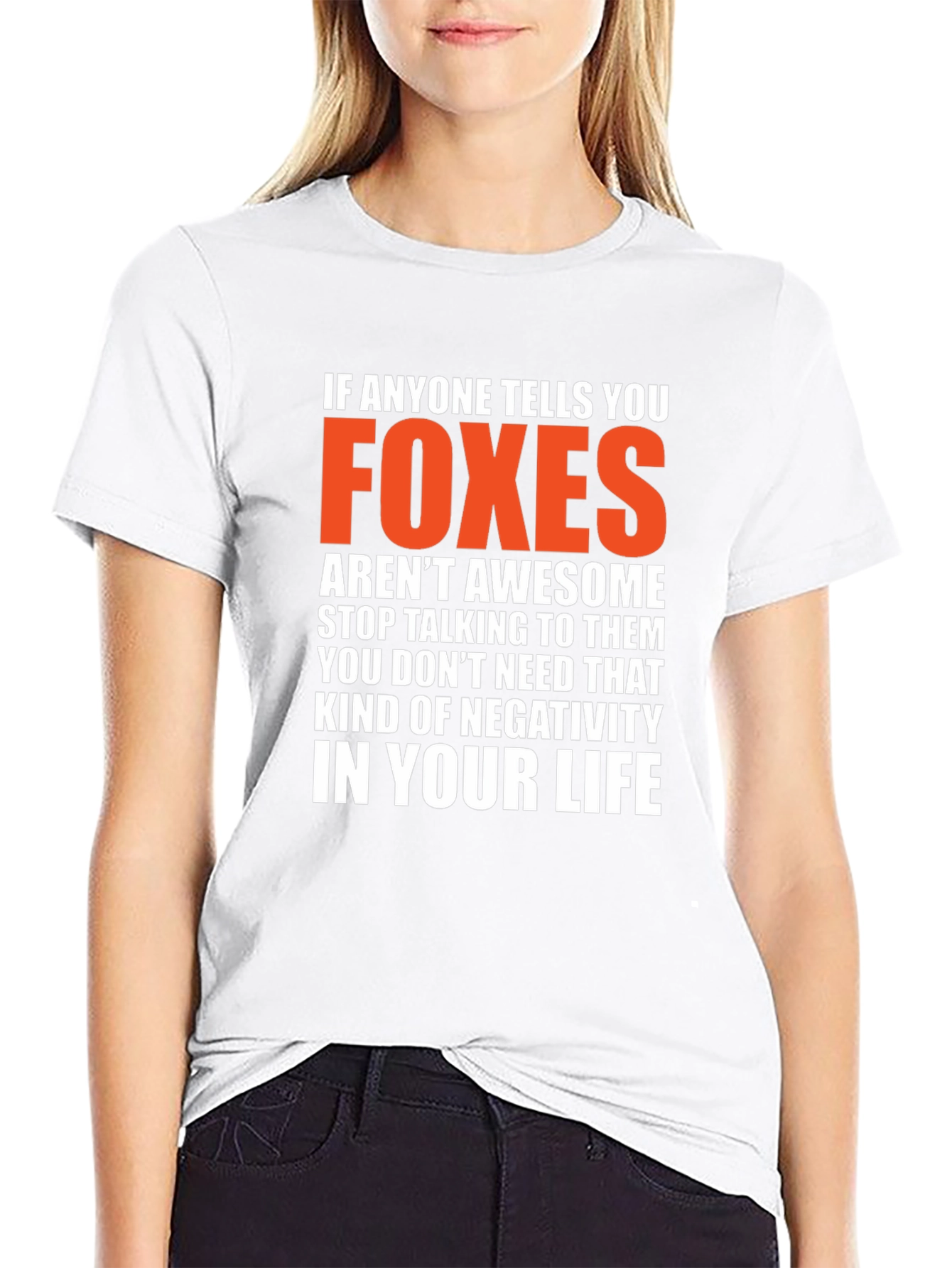 Foxes are Awesome Graphic T-Shirt