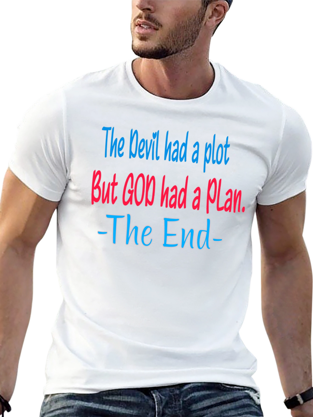 The Devil Had A Plot Graphic T-Shirt