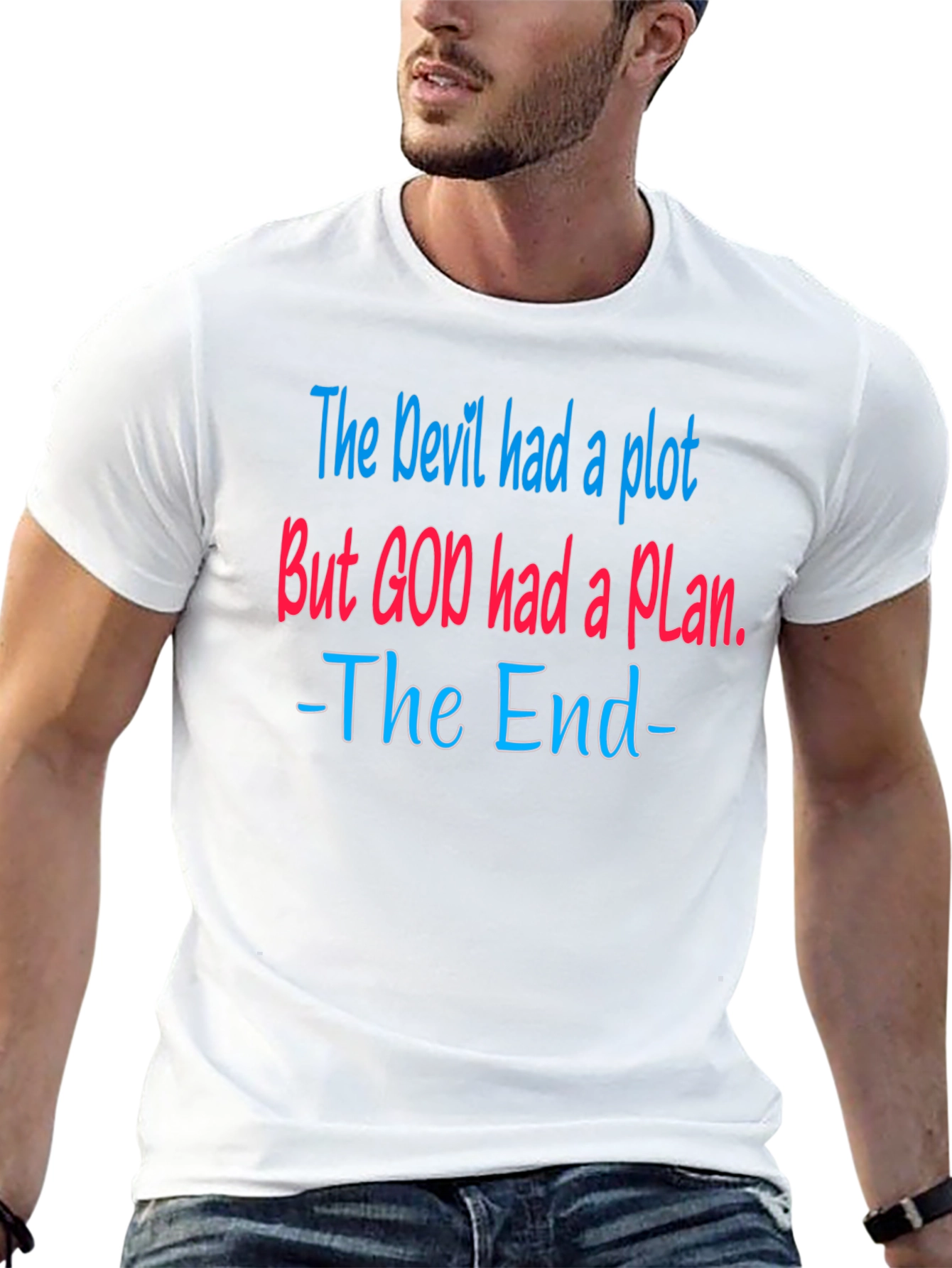 The Devil Had A Plot Graphic T-Shirt