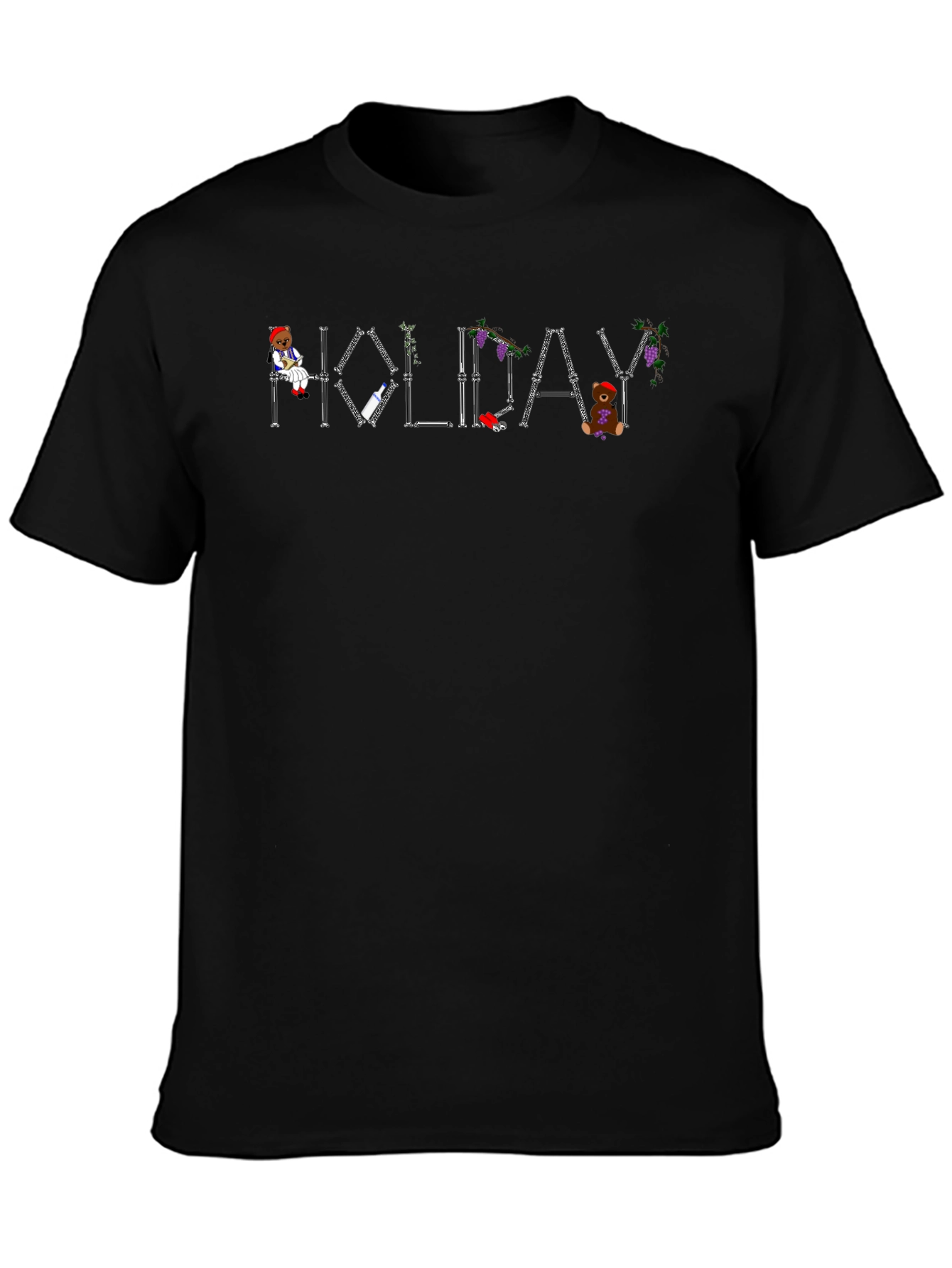 Holiday Skeleton Bone T-Shirt